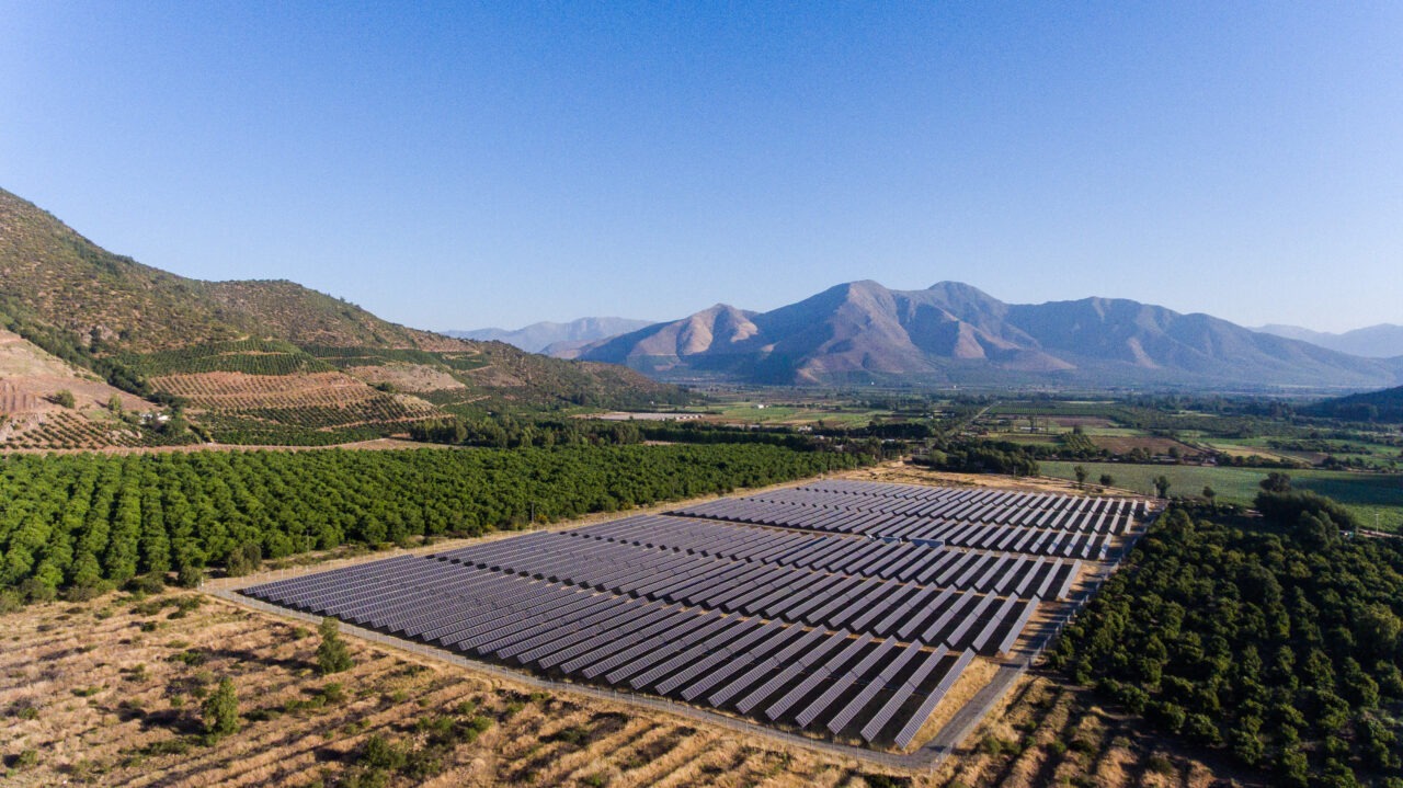 CVE solar power plant in Chile